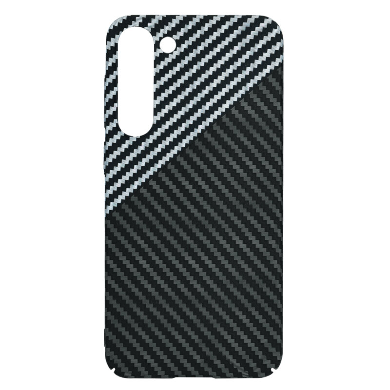 Husa Samsung Galaxy S23 Plus Techsuit Carbonite FiberShell, gri
