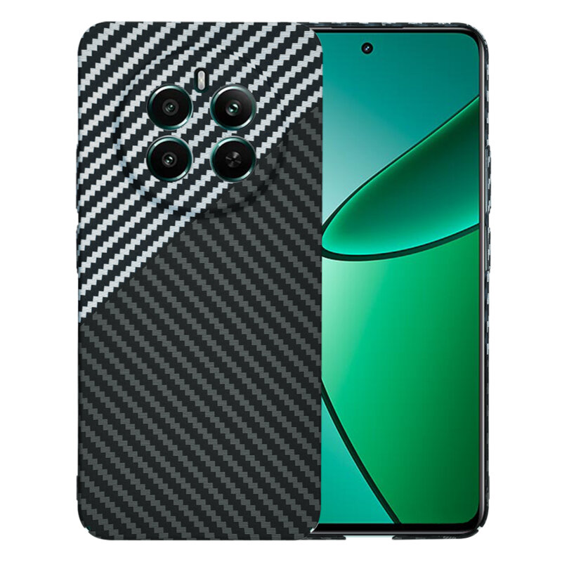 Husa Realme 13 4G Techsuit Carbonite FiberShell, gri