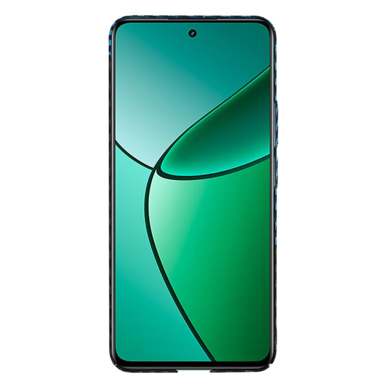 Husa Realme 13 4G Techsuit Carbonite FiberShell, bleu