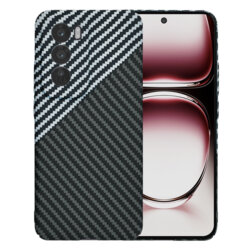 Husa Oppo Reno12 Pro Techsuit Carbonite FiberShell, gri