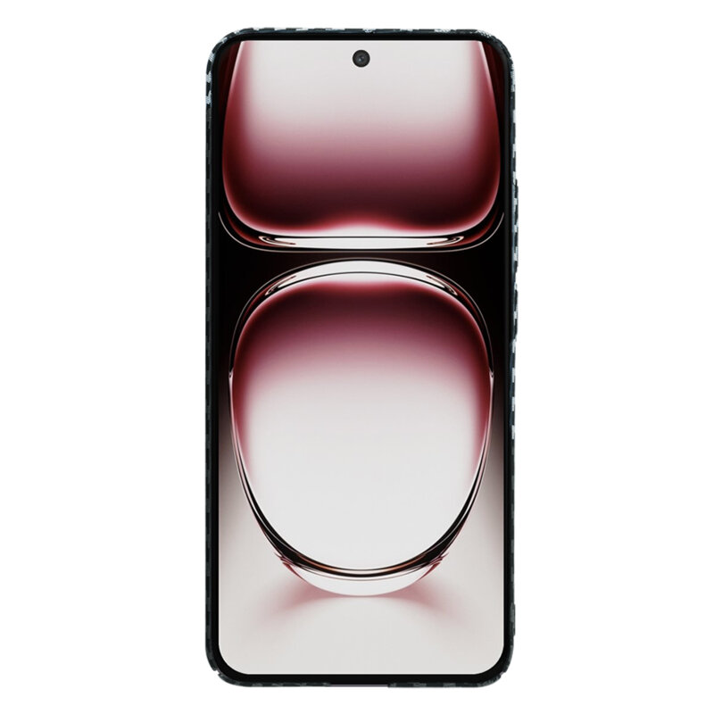 Husa Oppo Reno12 Pro Techsuit Carbonite FiberShell, gri
