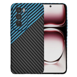 Husa Oppo Reno12 Pro Techsuit Carbonite FiberShell, bleu