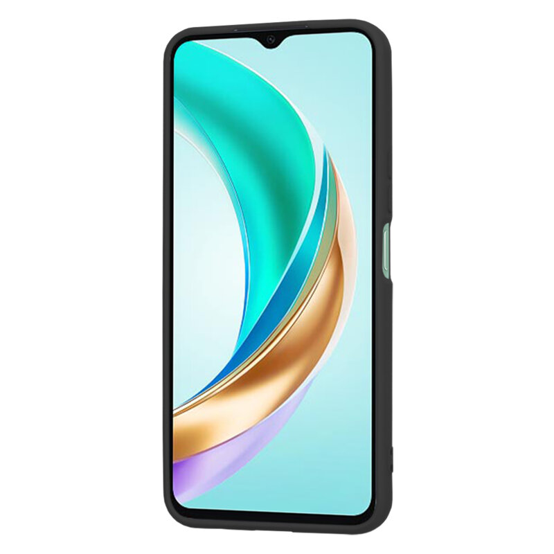 Husa silicon Honor X6b Techsuit SoftFlex, negru