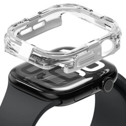 Husa Apple Watch 10 46mm Ringke Fusion Bumper, alb