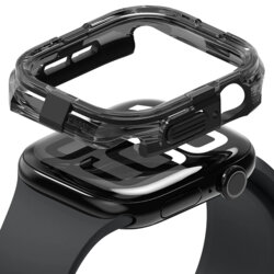 Husa Apple Watch 10 46mm Ringke Fusion Bumper, negru