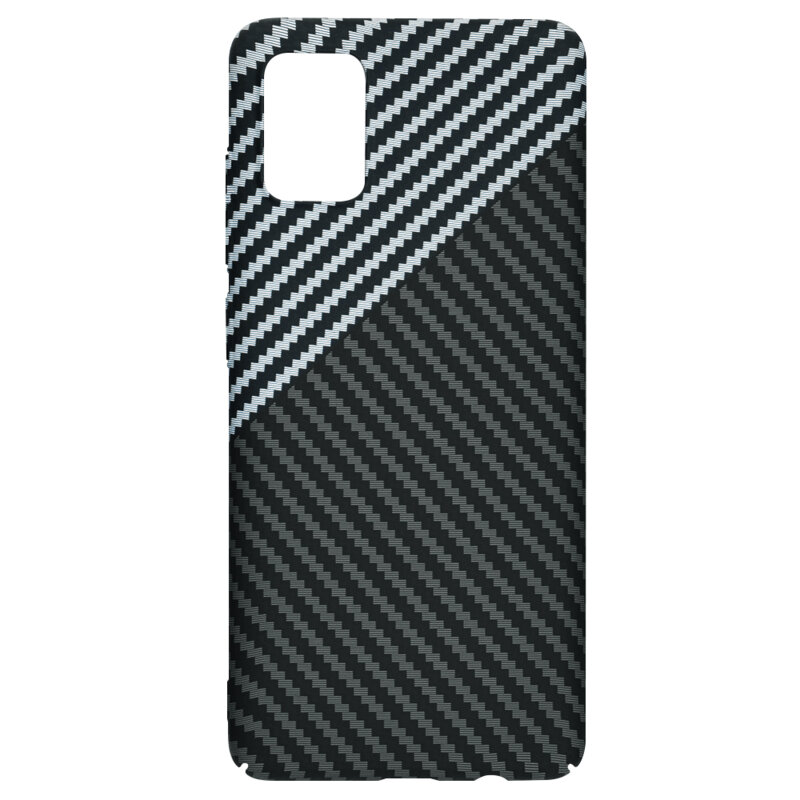 Husa Samsung Galaxy A51 4G Techsuit Carbonite FiberShell, gri