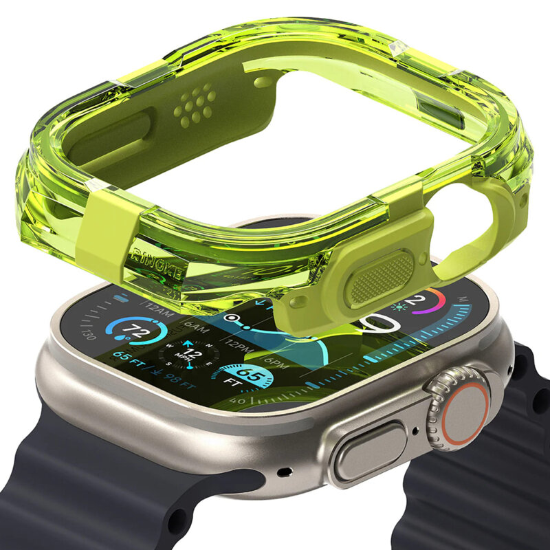 Husa Apple Watch Ultra Ringke Fusion Bumper, verde