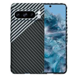 Husa Google Pixel 8 Pro Techsuit Carbonite FiberShell, gri