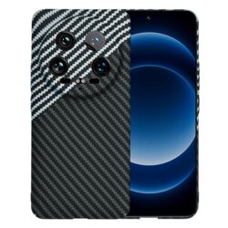 Husa Xiaomi 14 Ultra Techsuit Carbonite FiberShell, gri