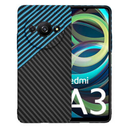 Husa Xiaomi Redmi A3 Techsuit Carbonite FiberShell, bleu
