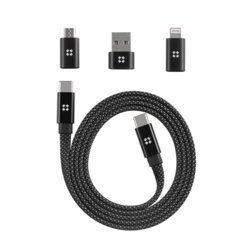 Cablu magnetic USB-C la Type-C 240W Edizard, 1.5m, EZ820101150