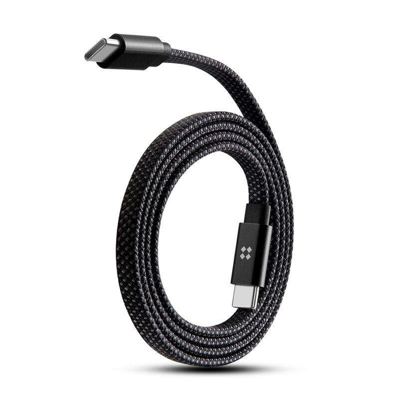 Cablu magnetic USB-C la Type-C 240W Edizard, 1.5m, EZ820101150