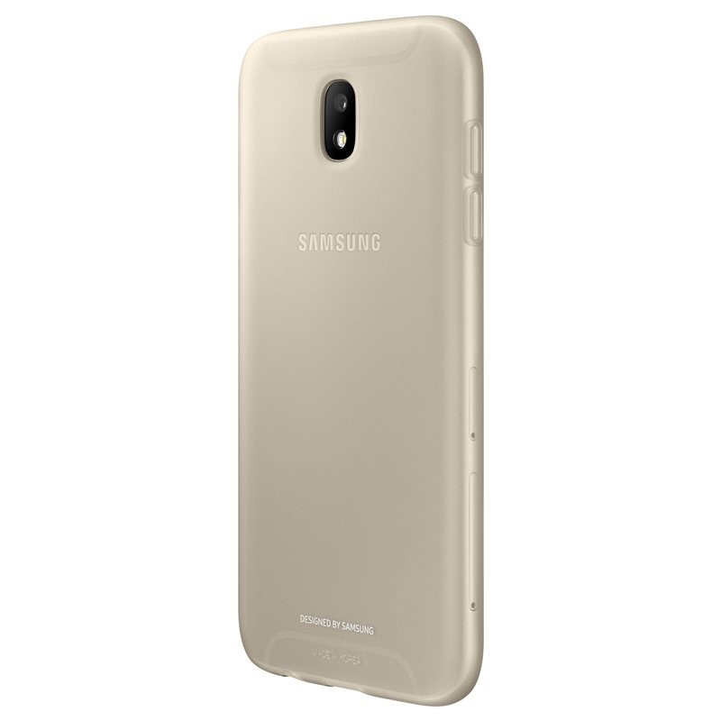 RESIGILAT-Husa Originala Samsung Galaxy J5 2017 J530, Galaxy J5 Pro 2017 Jelly Cover - Gold
