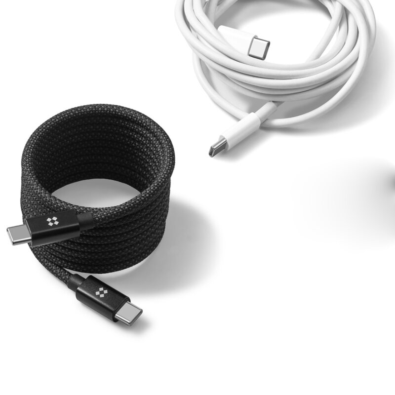 Cablu magnetic USB-C la Type-C 240W Edizard, 1m, EZ820102100