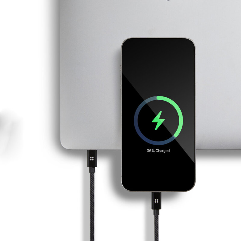 Cablu magnetic USB-C la Type-C 240W Edizard, 1m, EZ820102100