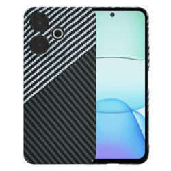 Husa Xiaomi Redmi 13 Techsuit Carbonite FiberShell, gri