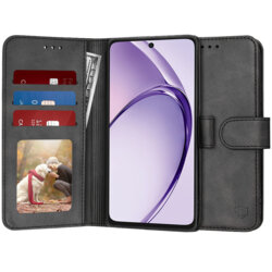 Husa 360 Oppo A40 4G Techsuit Diary Book, negru