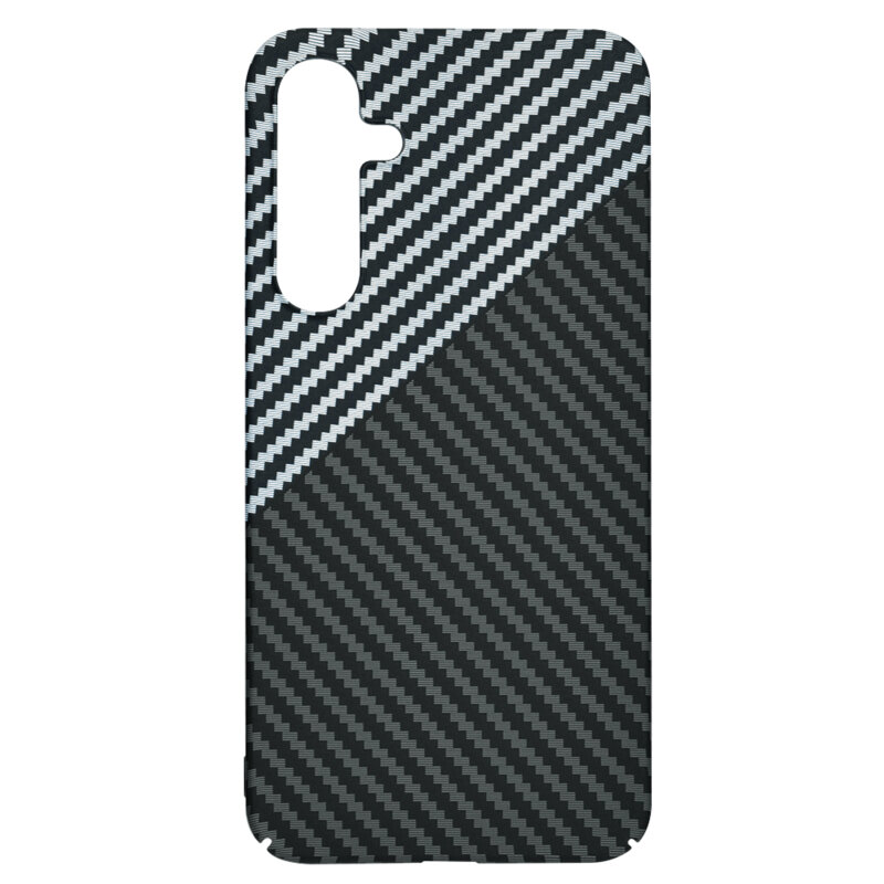 Husa Samsung Galaxy A35 5G Techsuit Carbonite FiberShell, gri