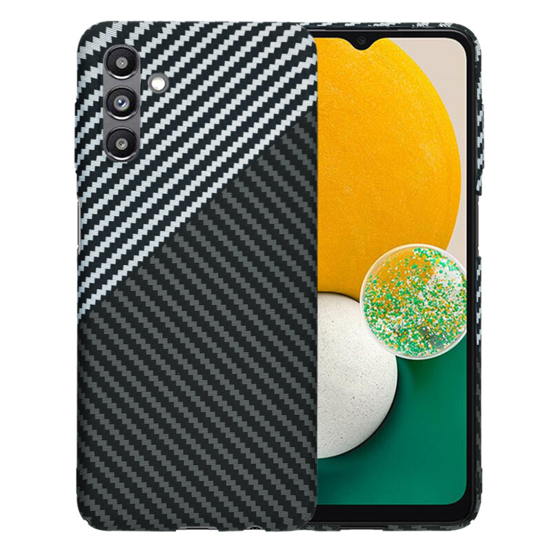 Husa Samsung Galaxy A13 5G Techsuit Carbonite FiberShell, gri