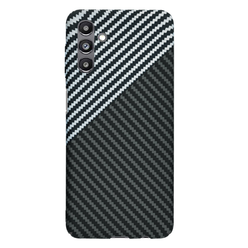 Husa Samsung Galaxy A04S Techsuit Carbonite FiberShell, gri