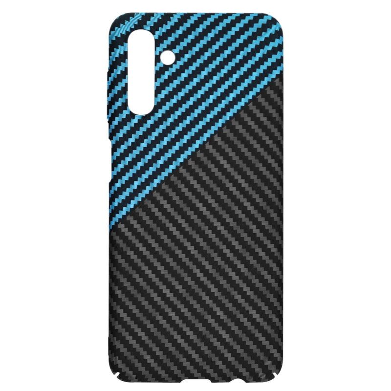 Husa Samsung Galaxy A04S Techsuit Carbonite FiberShell, bleu