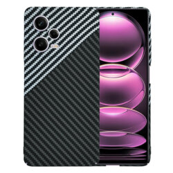Husa Xiaomi Redmi Note 12 Pro 5G Techsuit Carbonite FiberShell, gri