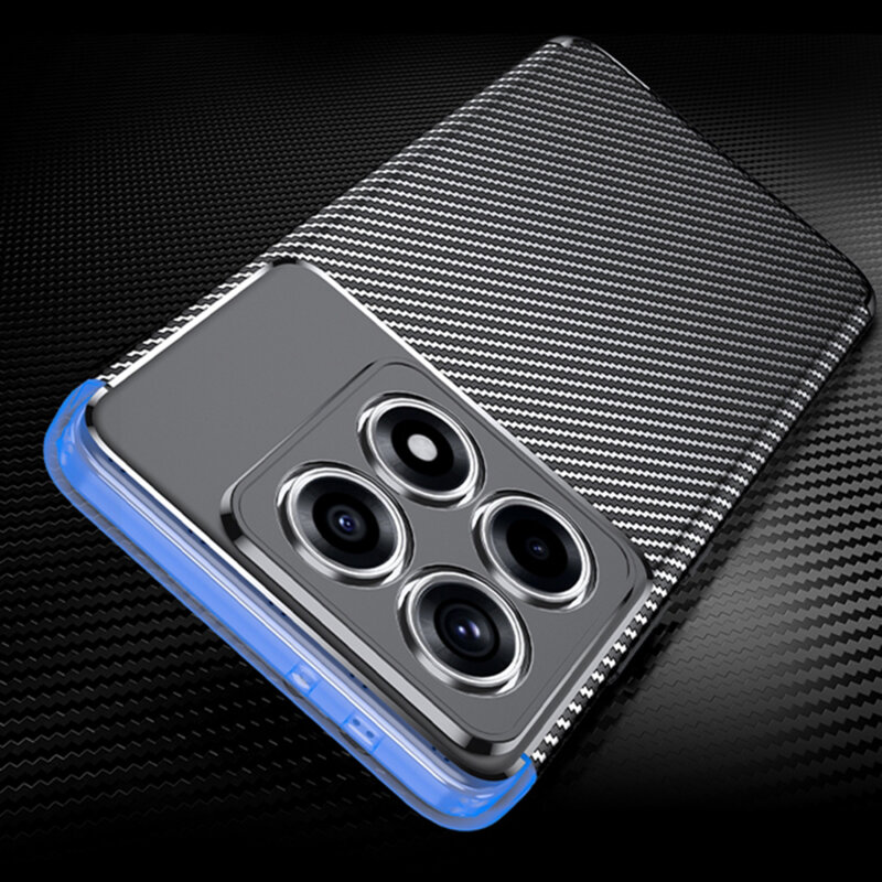 Husa Xiaomi 14T Techsuit CarbonFiber, negru