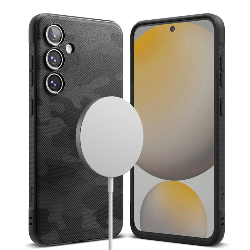 Husa Samsung Galaxy S24 FE Ringke Onyx MagSafe, camuflaj