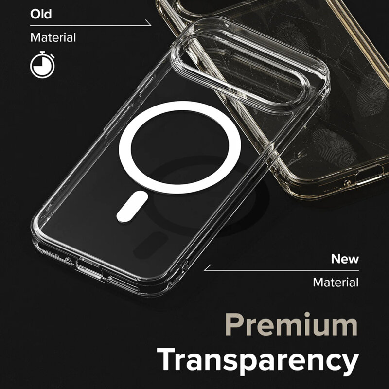 Husa Google Pixel 9 Pro XL Ringke Fusion MagSafe, transparenta