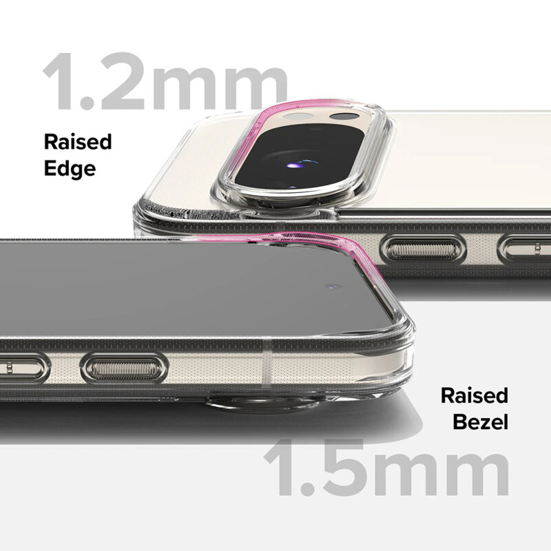 Husa Google Pixel 9 Pro XL Ringke Fusion, transparenta