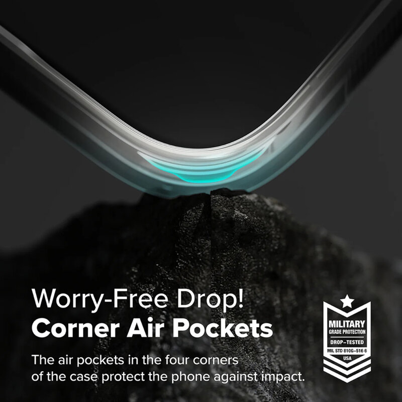 Husa Samsung Galaxy S24 FE Ringke Fusion MagSafe, transparenta