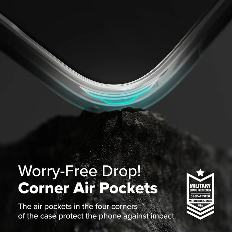 Husa Samsung Galaxy S24 FE Ringke Fusion, transparenta mata