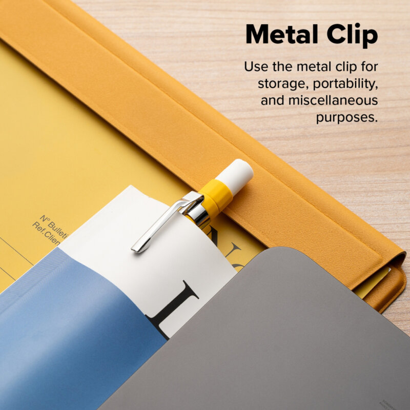 Husa Apple Pencil 2 premium din silicon Ringke, alb