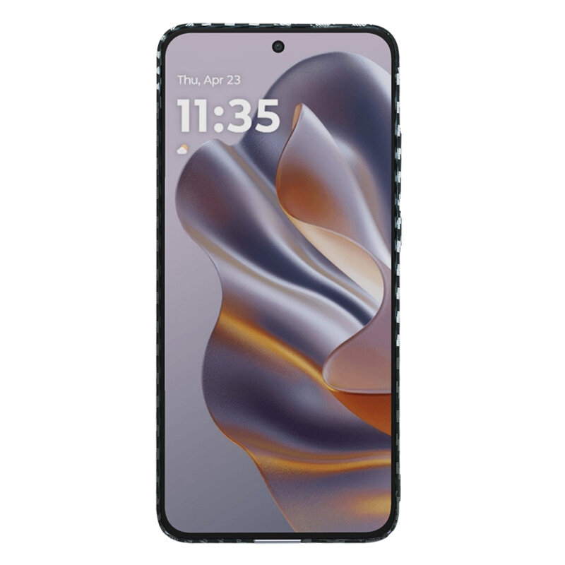 Husa Motorola Edge 50 Neo Techsuit Carbonite FiberShell, gri