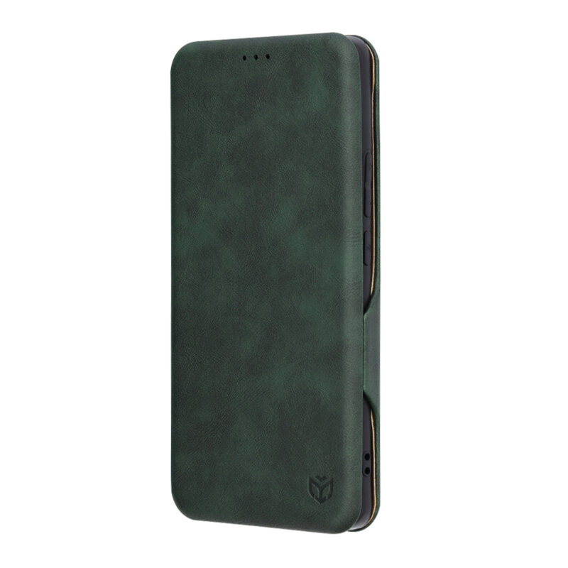Husa 360° Realme GT 6 Techsuit Safe Wallet Plus, verde
