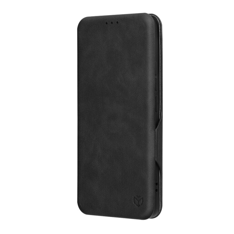 Husa 360° Xiaomi Poco F6 Pro Techsuit Safe Wallet Plus, negru
