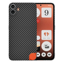 Husa Nothing CMF Phone 1 Techsuit Carbonite FiberShell, negru