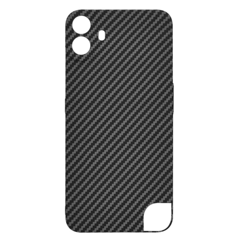 Husa Nothing CMF Phone 1 Techsuit Carbonite FiberShell, negru