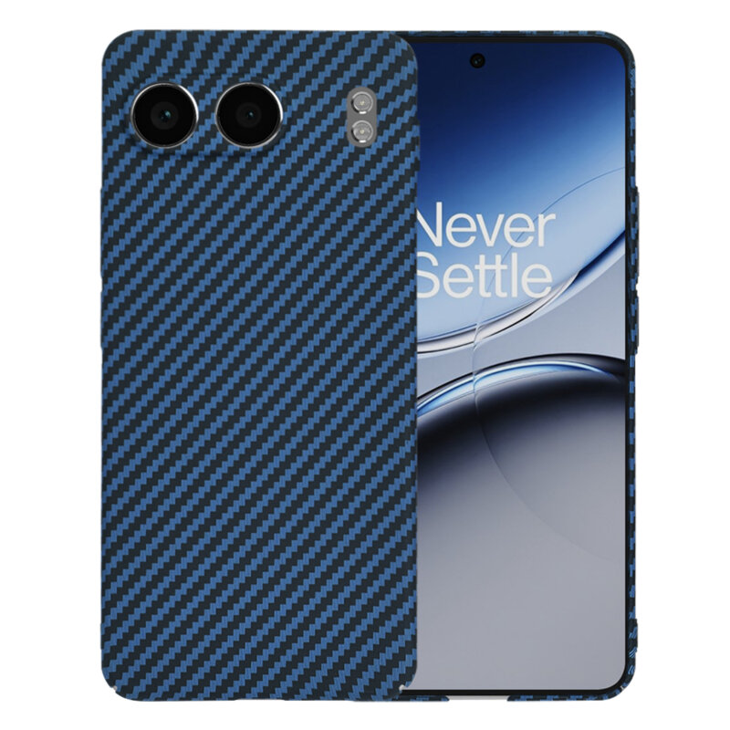 Husa OnePlus Nord 4 Techsuit Carbonite FiberShell, cyan