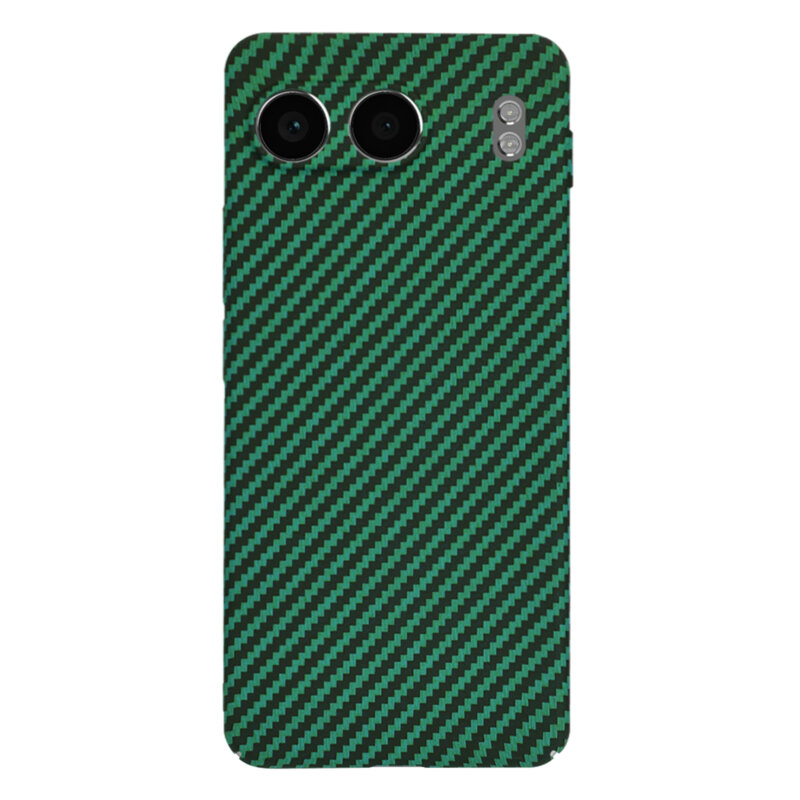 Husa OnePlus Nord 4 Techsuit Carbonite FiberShell, verde