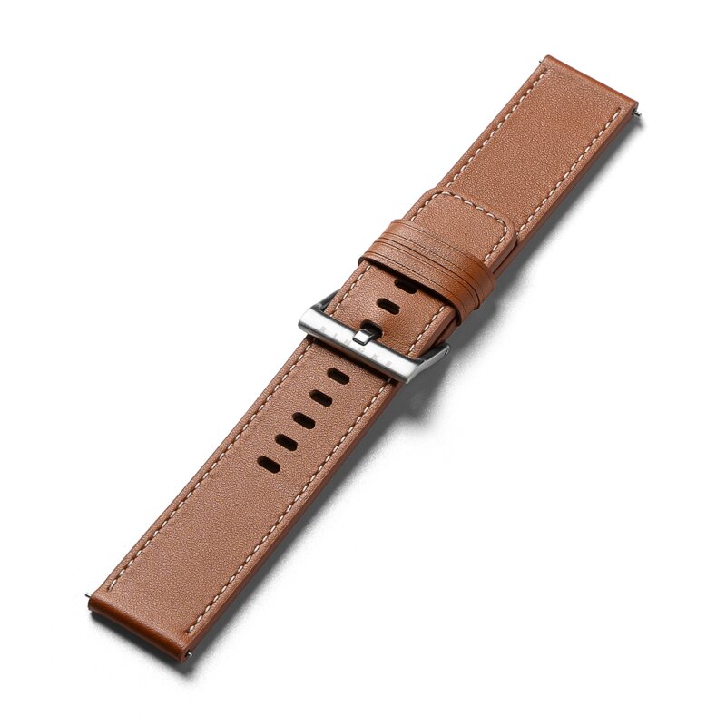 Curea Fossil Hybrid 24mm Ringke Leather One Basic Bold, Brown