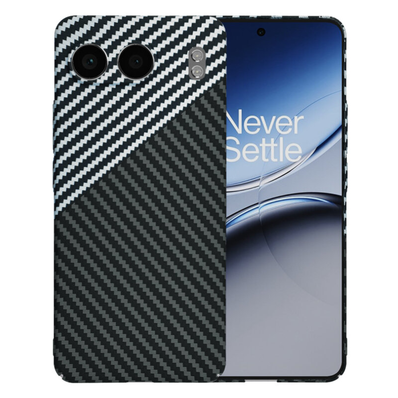 Husa OnePlus Nord 4 Techsuit Carbonite FiberShell, gri