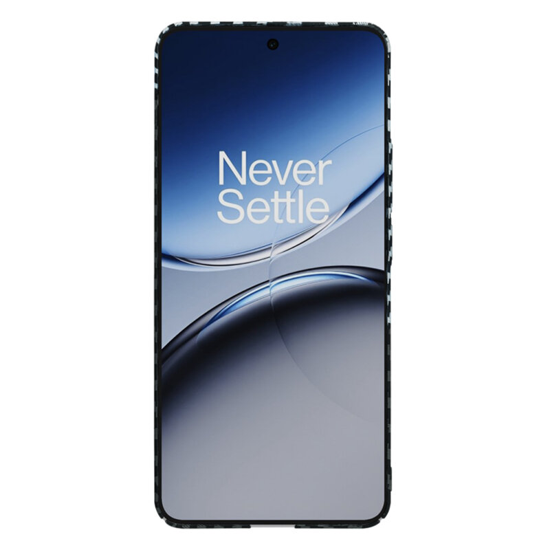 Husa OnePlus Nord 4 Techsuit Carbonite FiberShell, gri