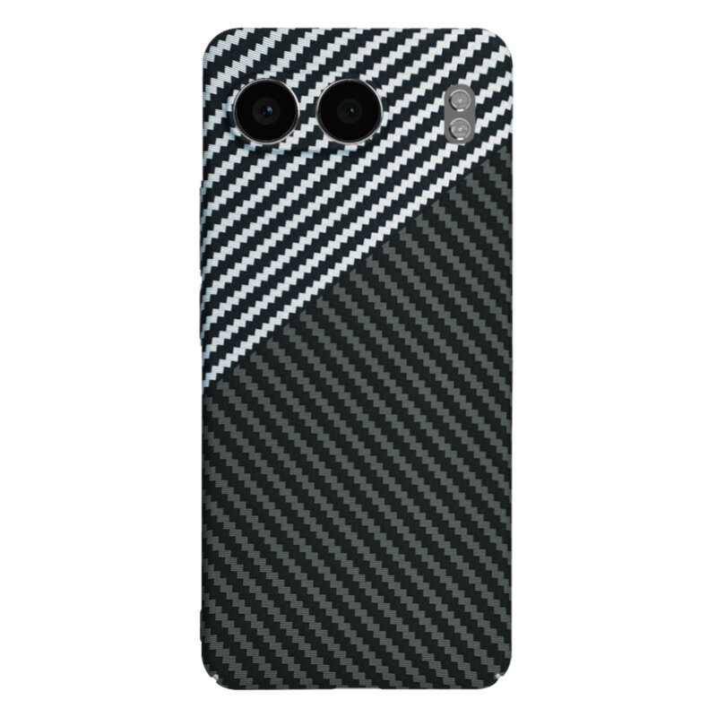 Husa OnePlus Nord 4 Techsuit Carbonite FiberShell, gri
