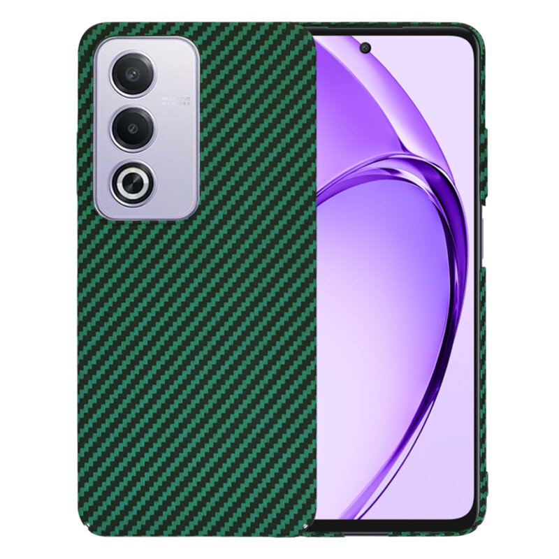 Husa Oppo A80 5G Techsuit Carbonite FiberShell, verde