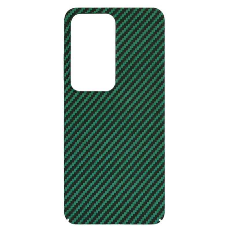 Husa Oppo A80 5G Techsuit Carbonite FiberShell, verde