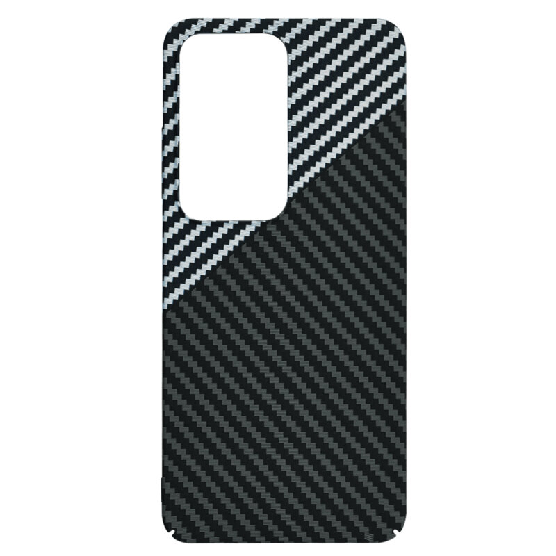 Husa Oppo A80 5G Techsuit Carbonite FiberShell, gri