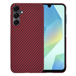 Husa Samsung Galaxy A16 5G Techsuit Carbonite FiberShell, rosu