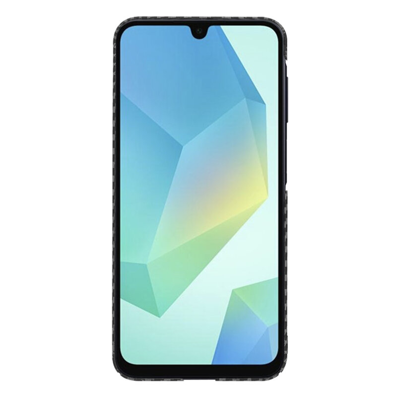 Husa Samsung Galaxy A16 5G Techsuit Carbonite FiberShell, negru
