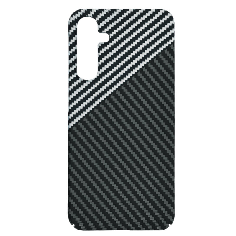 Husa Samsung Galaxy A16 Techsuit Carbonite FiberShell, gri
